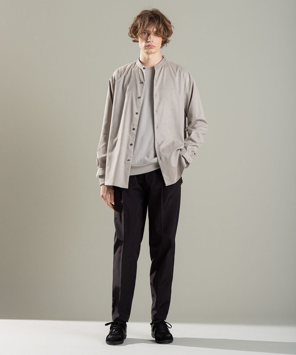 JOSEPH HOMME コットンナイロンテリー　クルーネックスウェット 