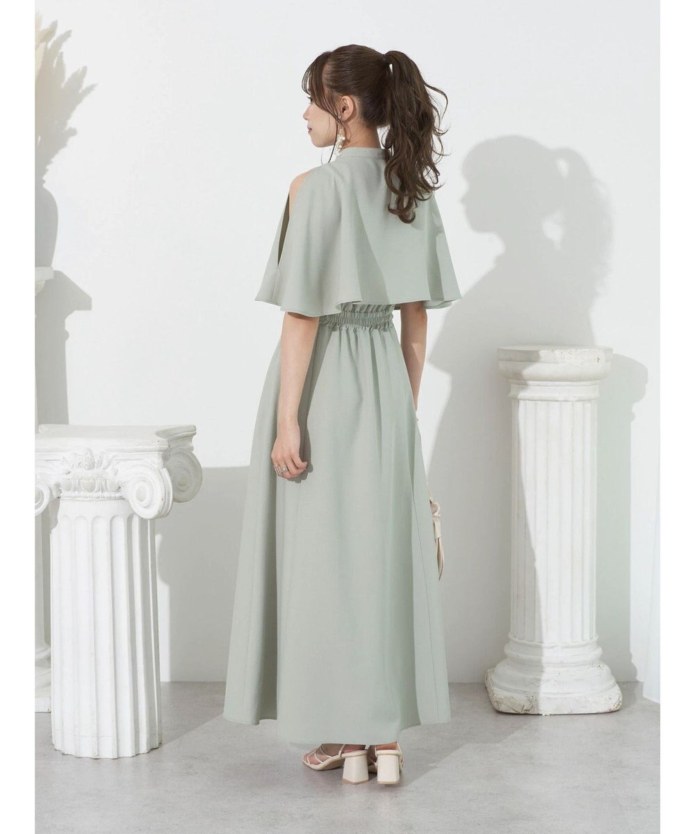 earth music&ecology ＳＥＴ２点ケープ＋キャミワンピース 