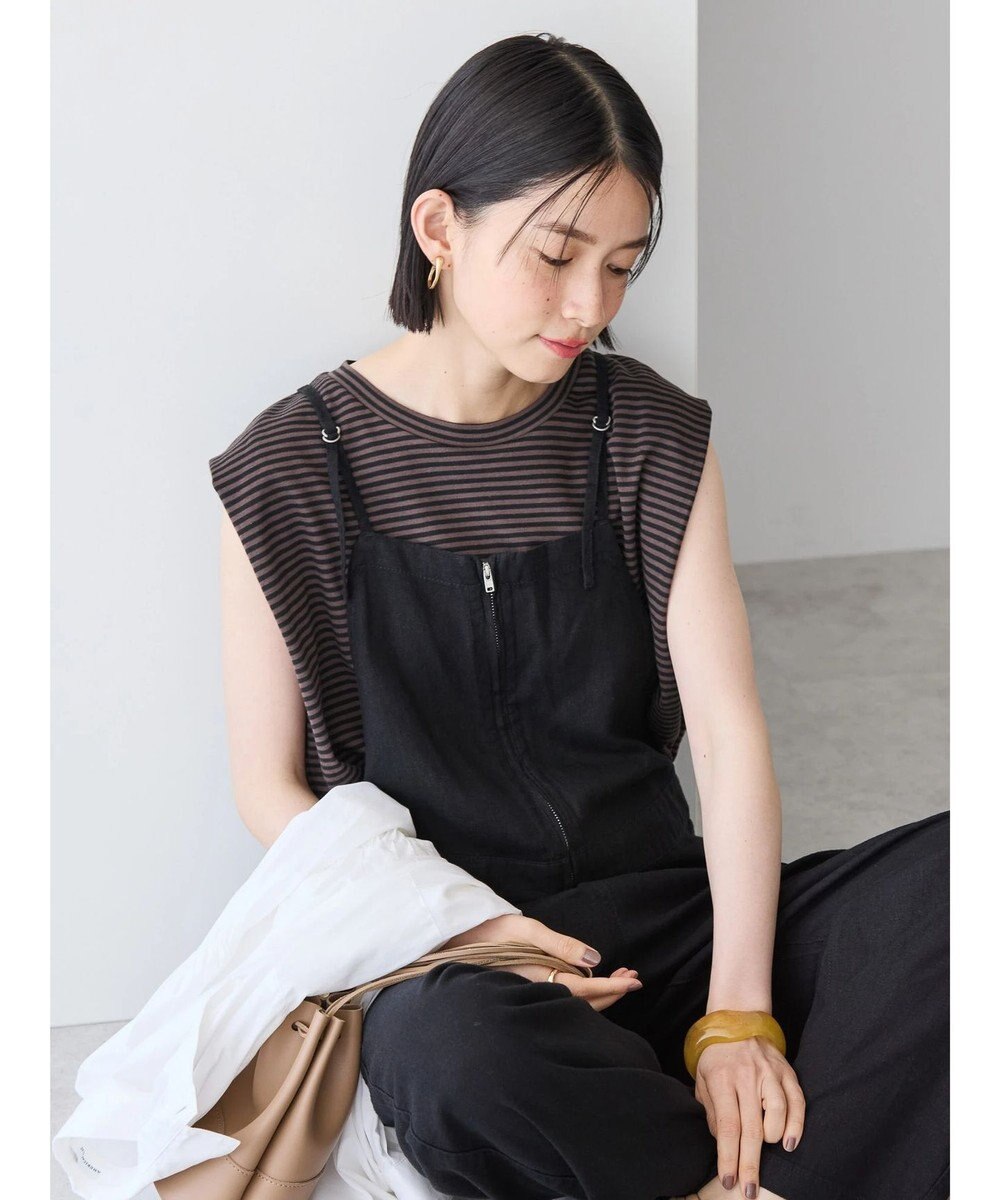 AMERICAN HOLIC ショルダータックノースリーブプルオーバー 