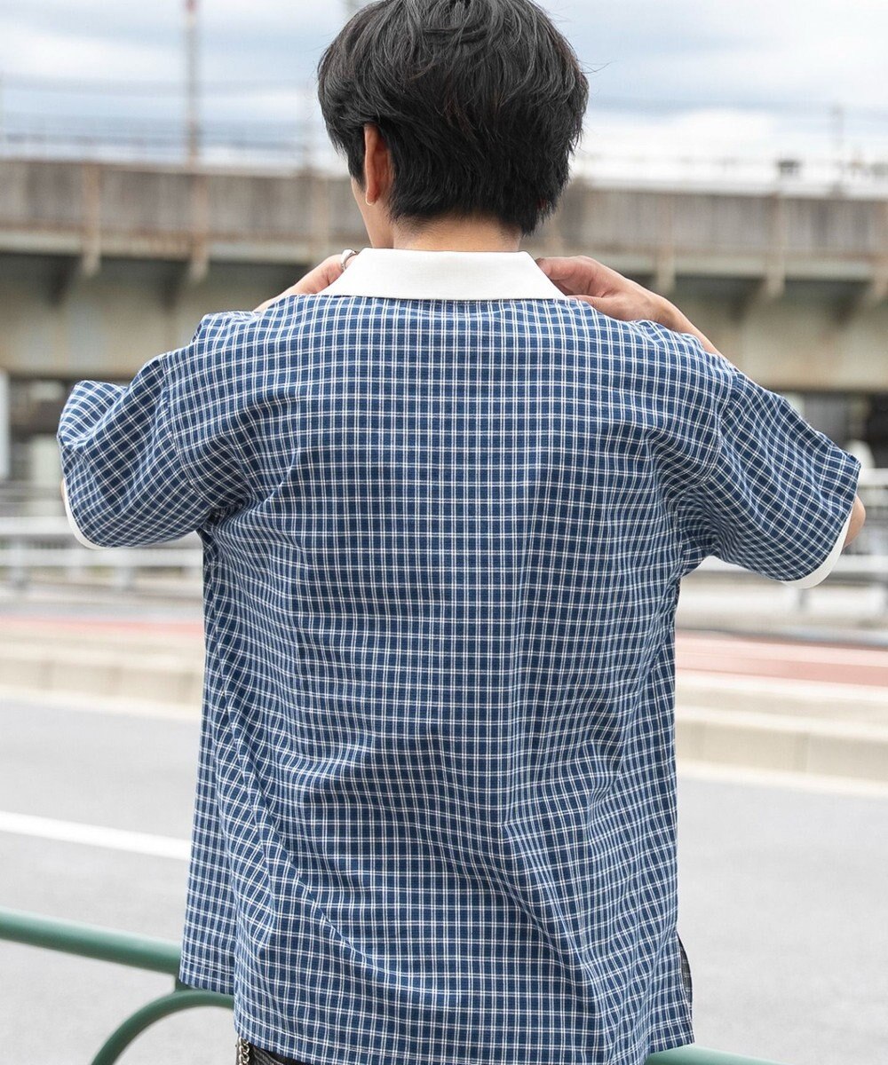 WEGO 【ユニセックス着用ITEM】チェックゲームシャツ 