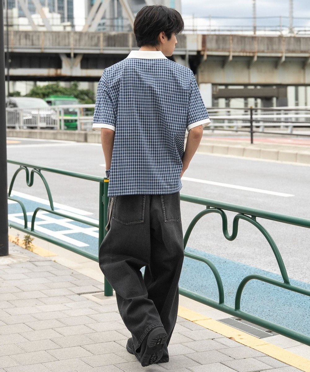 WEGO 【ユニセックス着用ITEM】チェックゲームシャツ 
