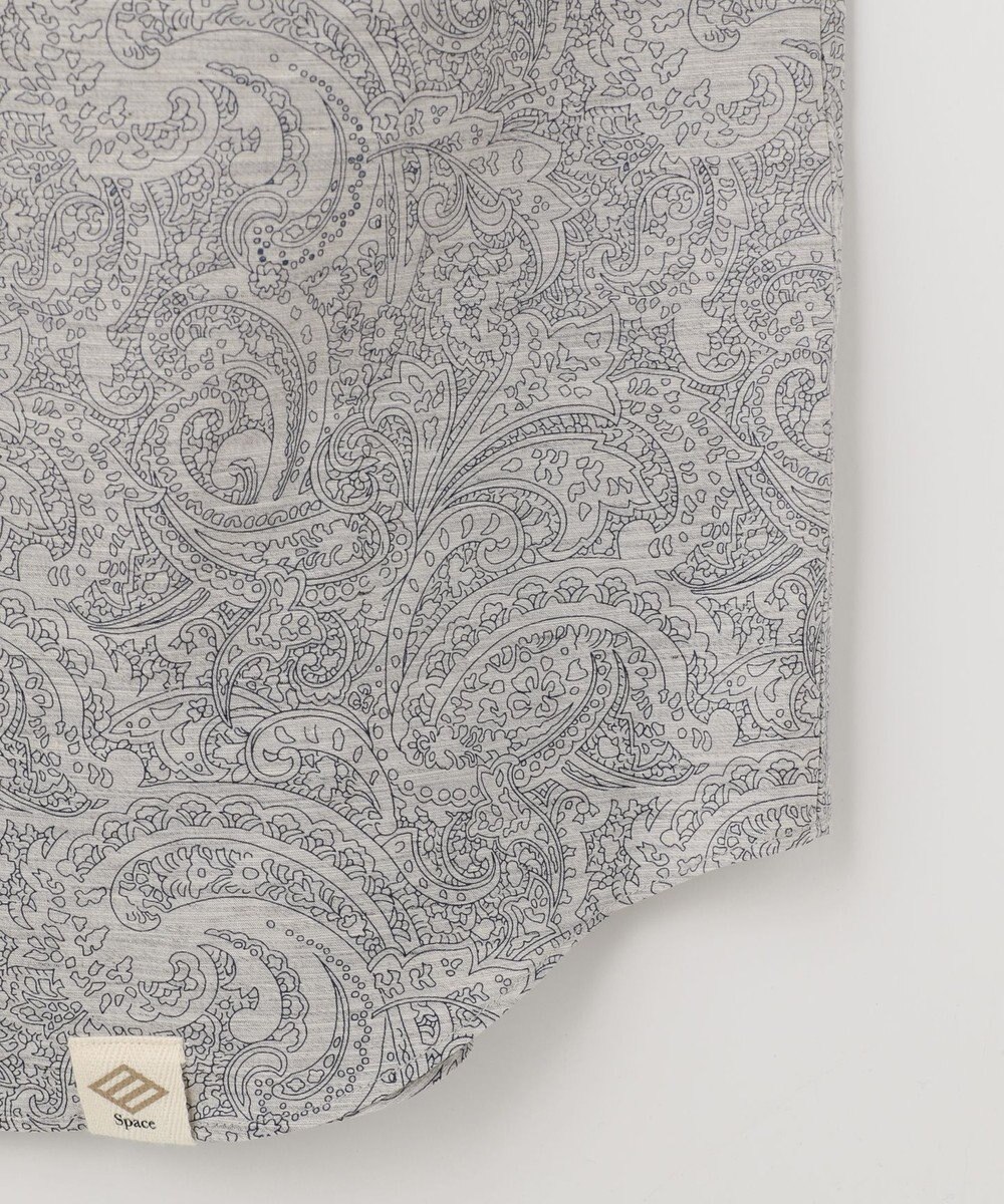 JOSEPH ABBOUD MOUNTAIN 【SPACE／UNISEX】オーバーペイズリー シャツ 