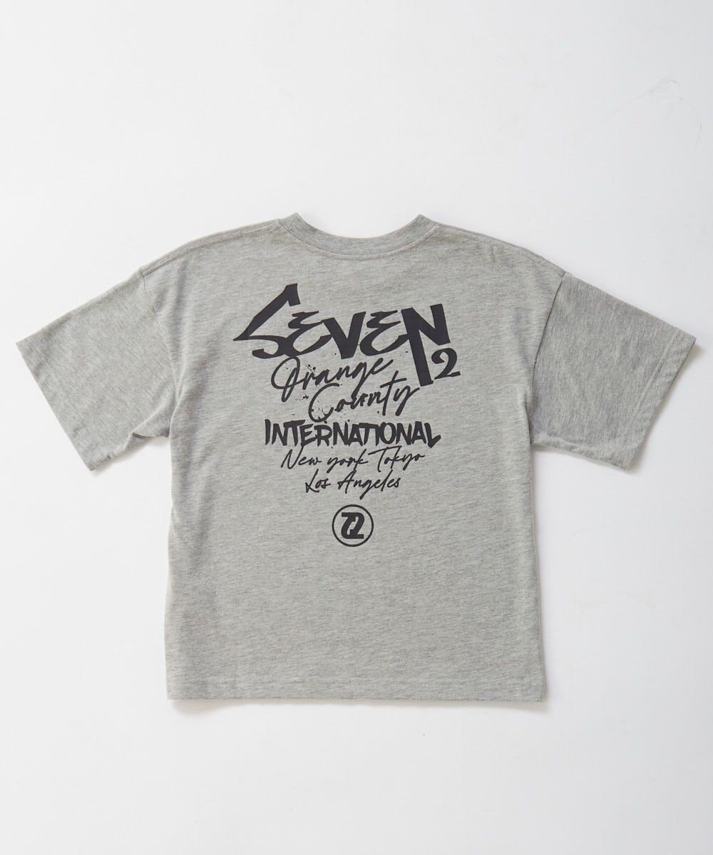 OP／FILA 【SEVEN2】バックプリントデザイン半袖Tシャツ 