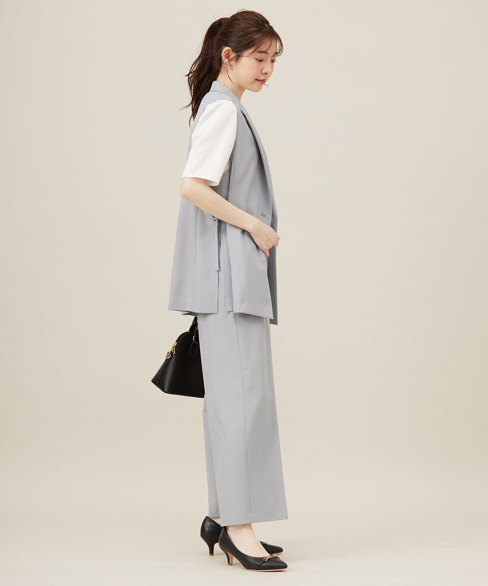 ANY SIS 【UVカット・接触冷感・吸水速乾】スマートビューティストレッチ  ジレ 