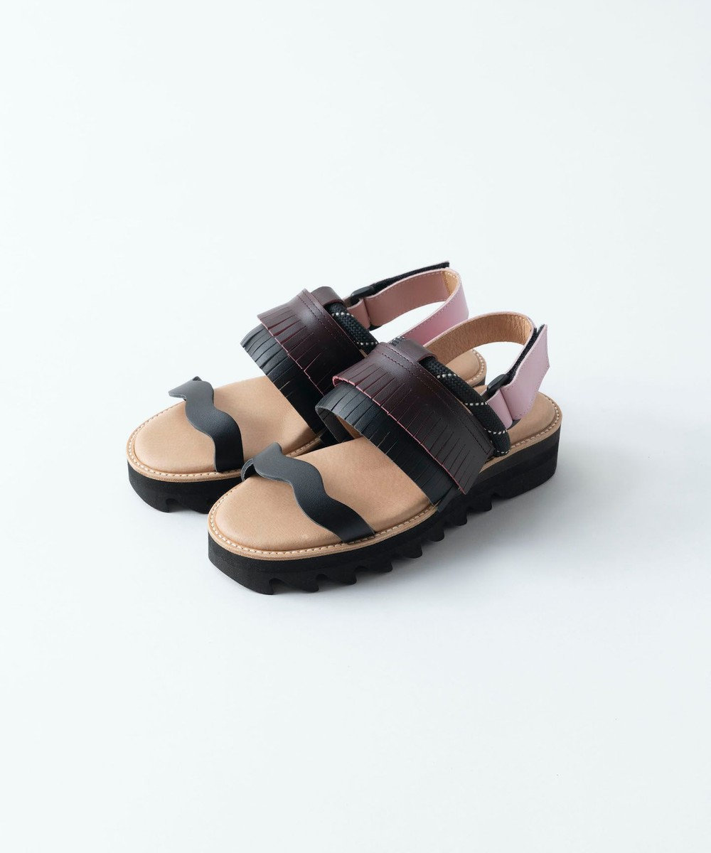 FRINGE BELT SANDAL／フリンジベルトサンダル / TRICOTE