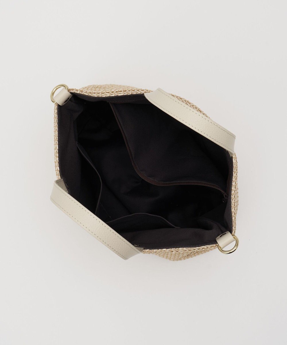 russet スリム2WAYトートバッグ <ナイロンラフィア>(CE-1717-WEB) 