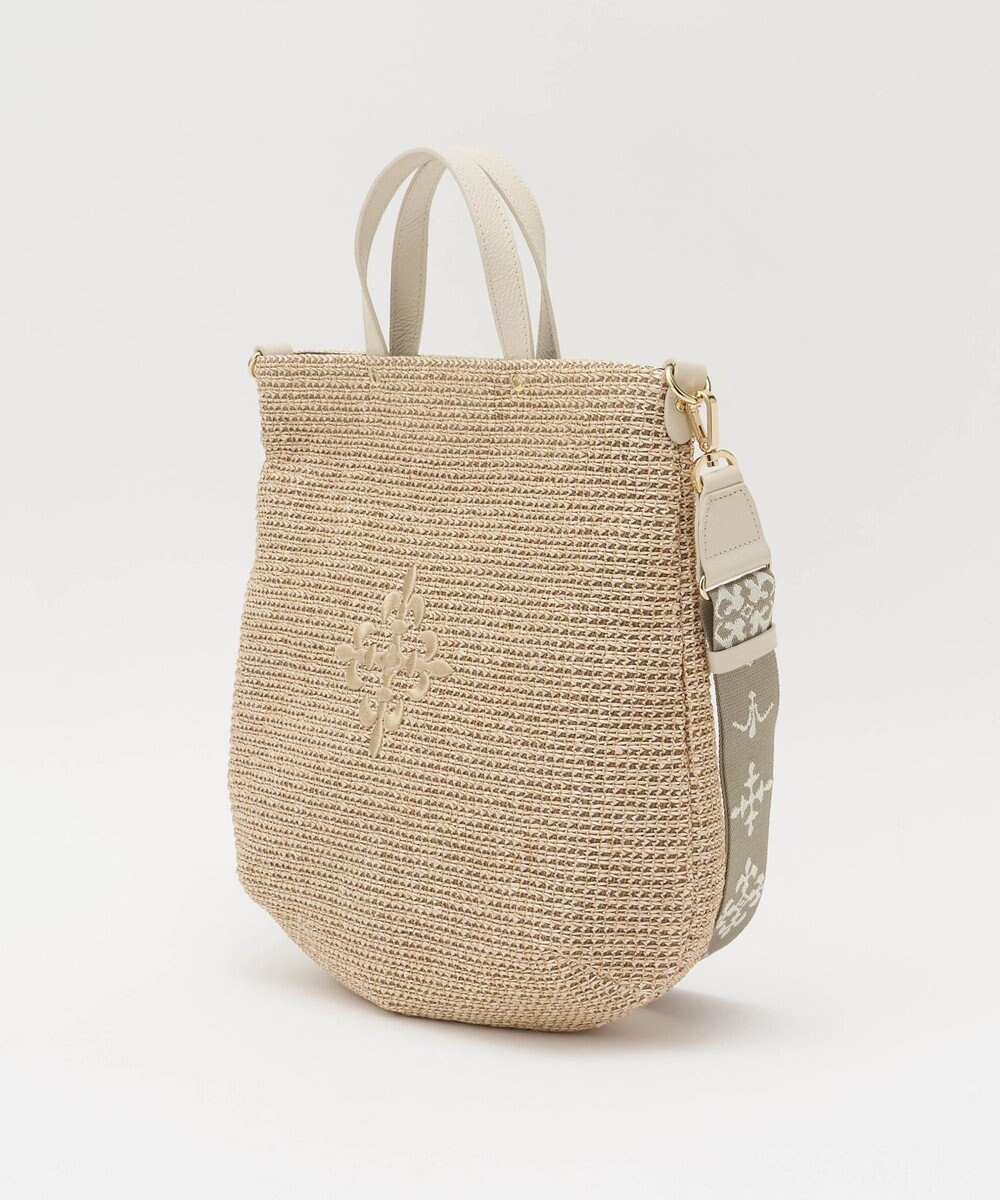 russet スリム2WAYトートバッグ <ナイロンラフィア>(CE-1717-WEB) 