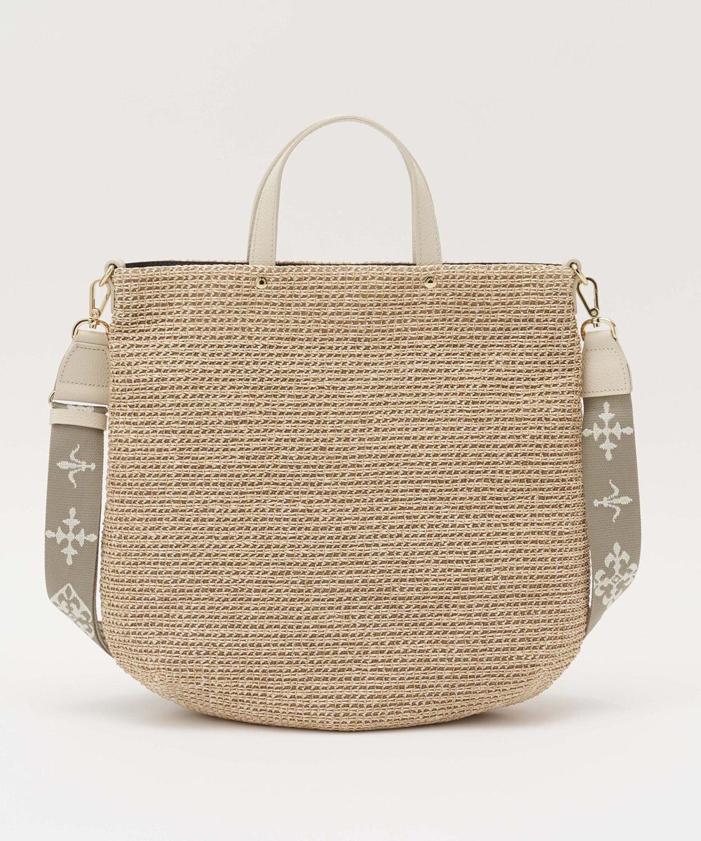 russet スリム2WAYトートバッグ <ナイロンラフィア>(CE-1717-WEB) 