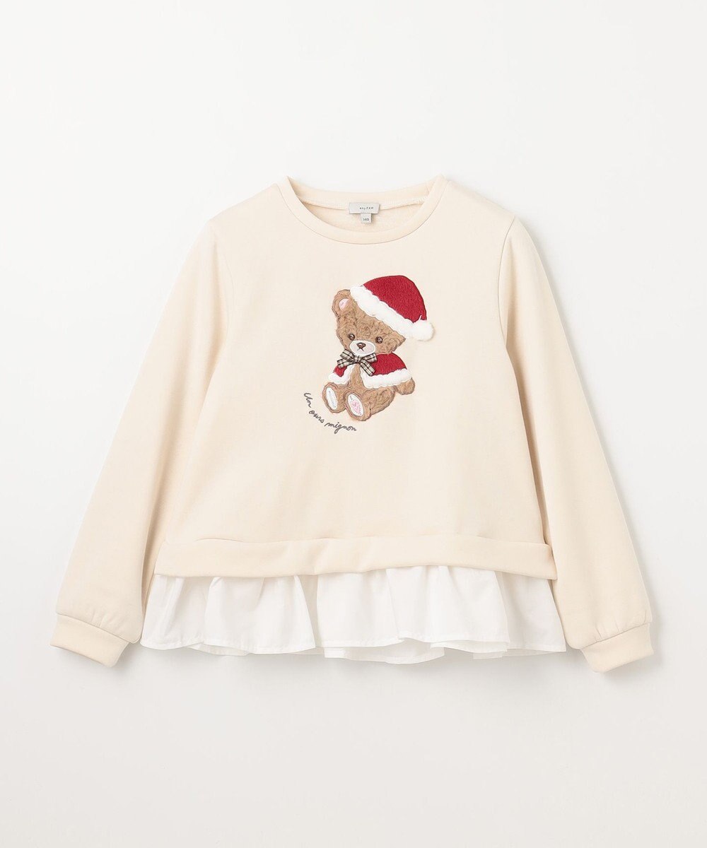 ANY KIDS 裏シャギーレイヤード風トレーナー 