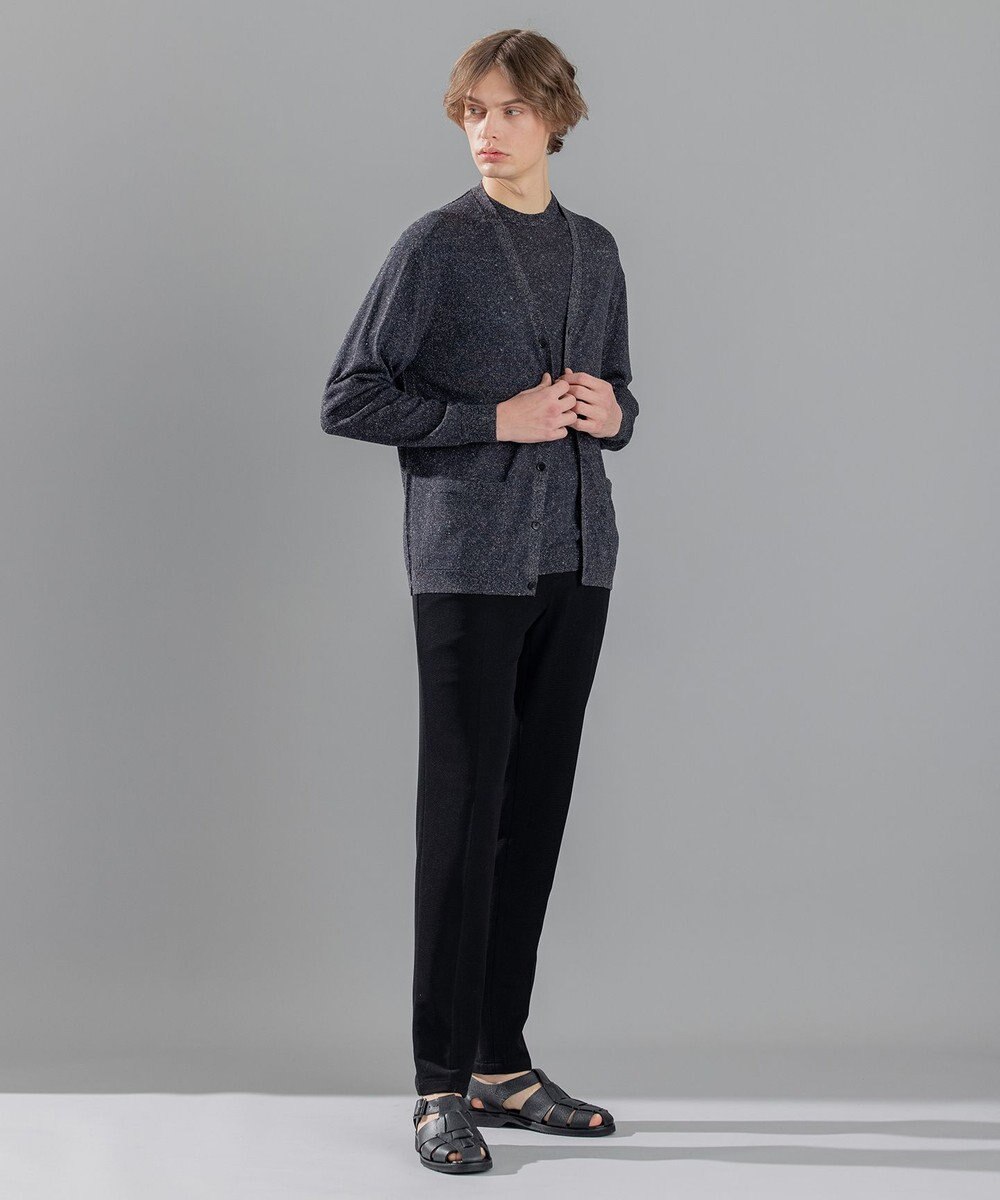 JOSEPH HOMME リネンナイロンプレーン　半袖クルーネックニット 