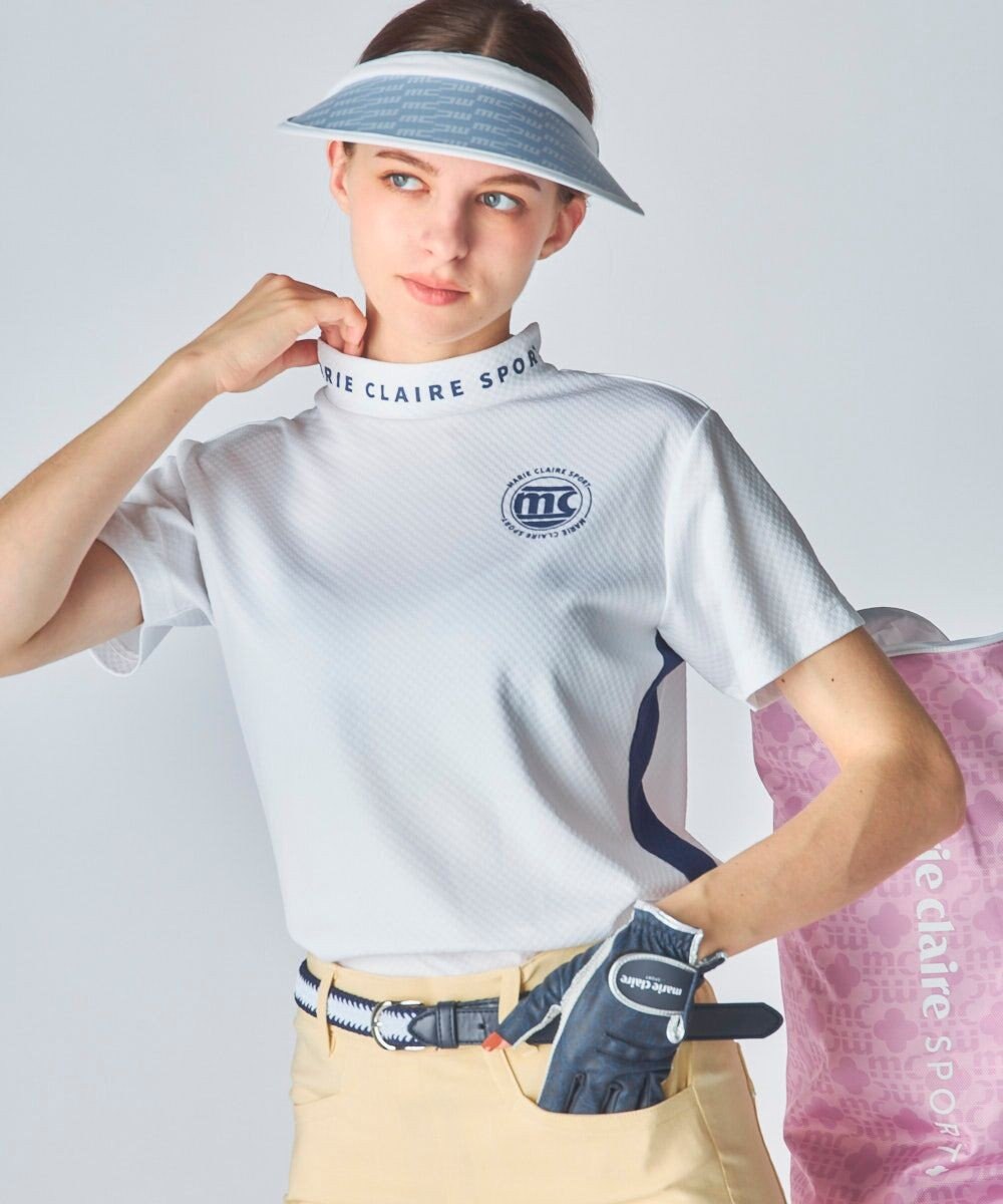 FILA GOLF／marie claire 【Marie claire sports】半袖モックネックシャツ 