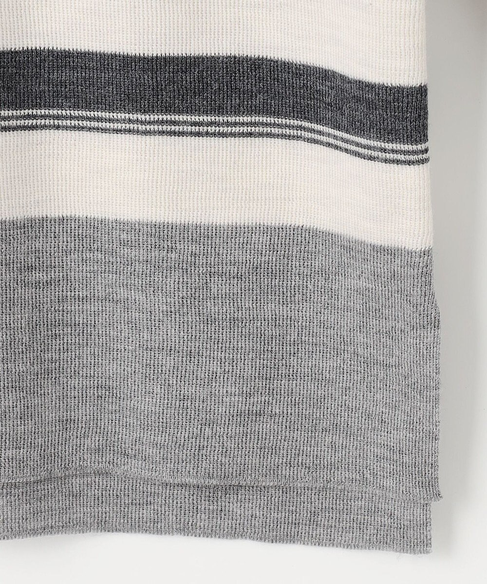 J.PRESS LADIES 【洗える】MULTI PITCH STRIPE ボーダー ニット 