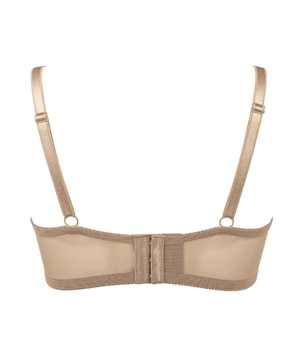 BRADELIS New York 【BRADELIS FIT  / 響きにくいシームレスタイプ】シームレスカップモールドブラ シンプルな薄手カップで軽い着け心地 