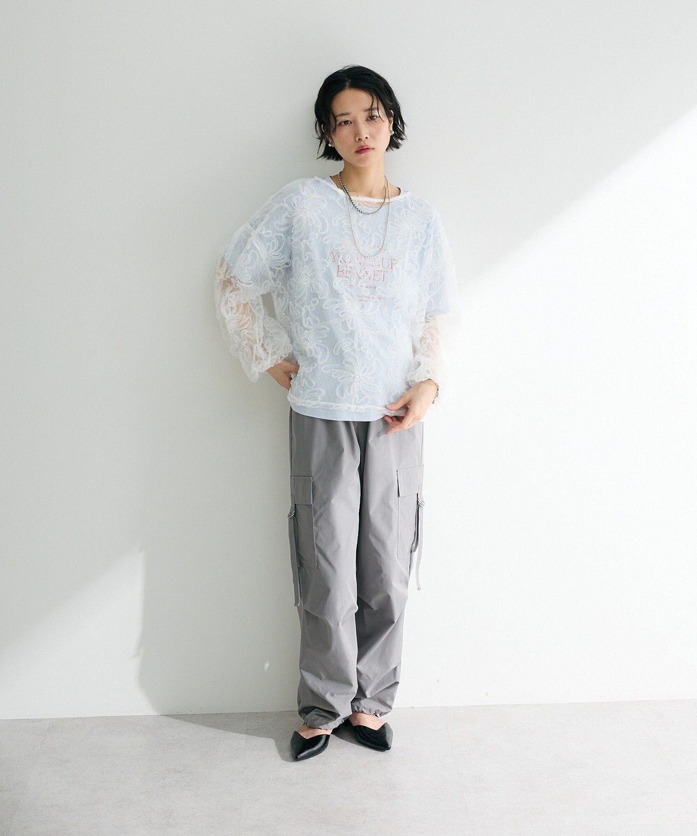 Green Parks ＢＰ　フェミニンロゴレギュラーＴシャツ 