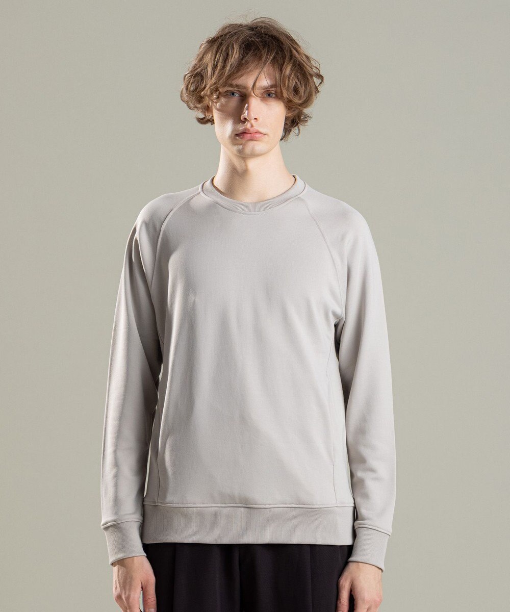 JOSEPH HOMME コットンナイロンテリー　クルーネックスウェット 