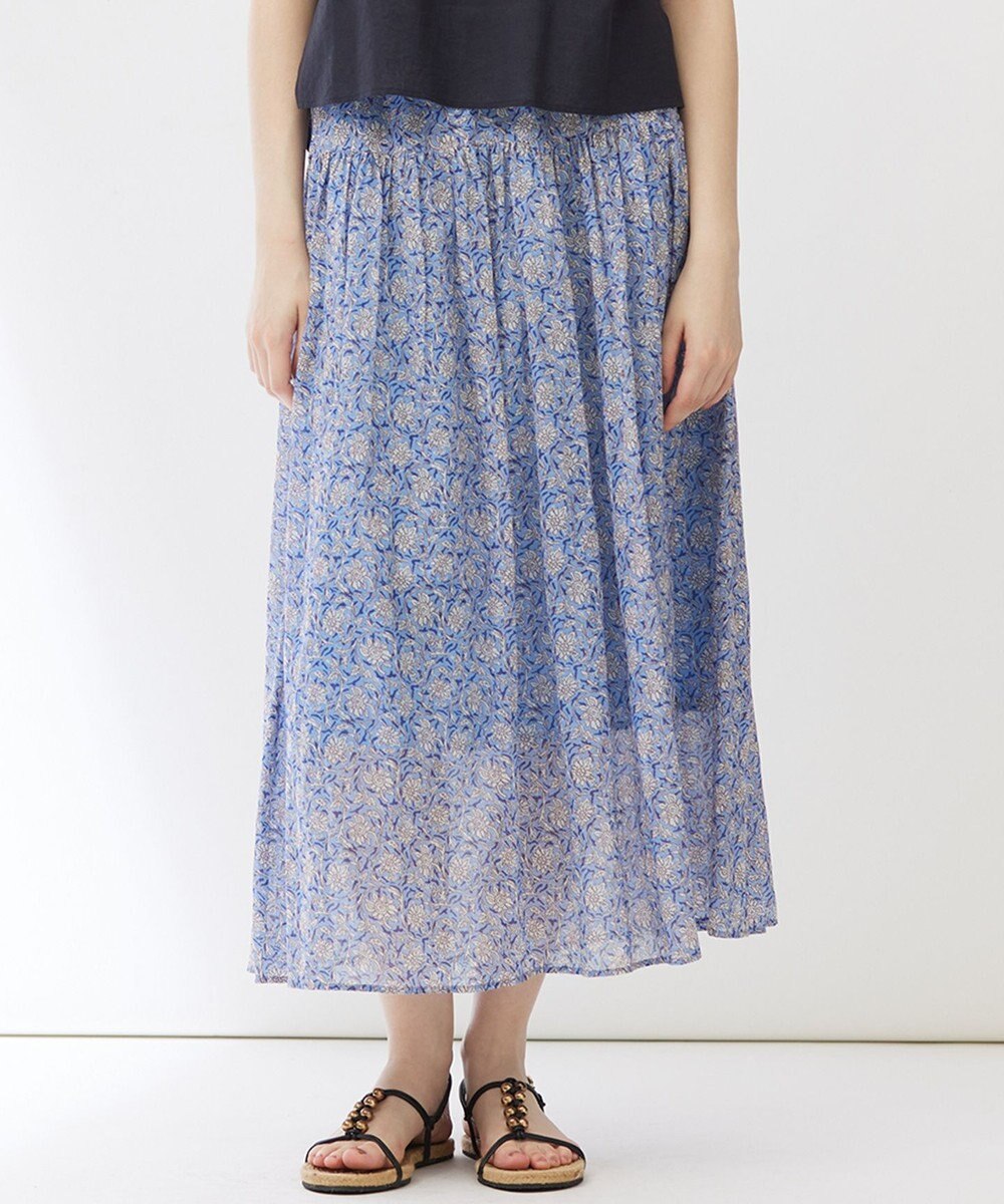 23区 【Indian Factory】コットンボイル スカート 