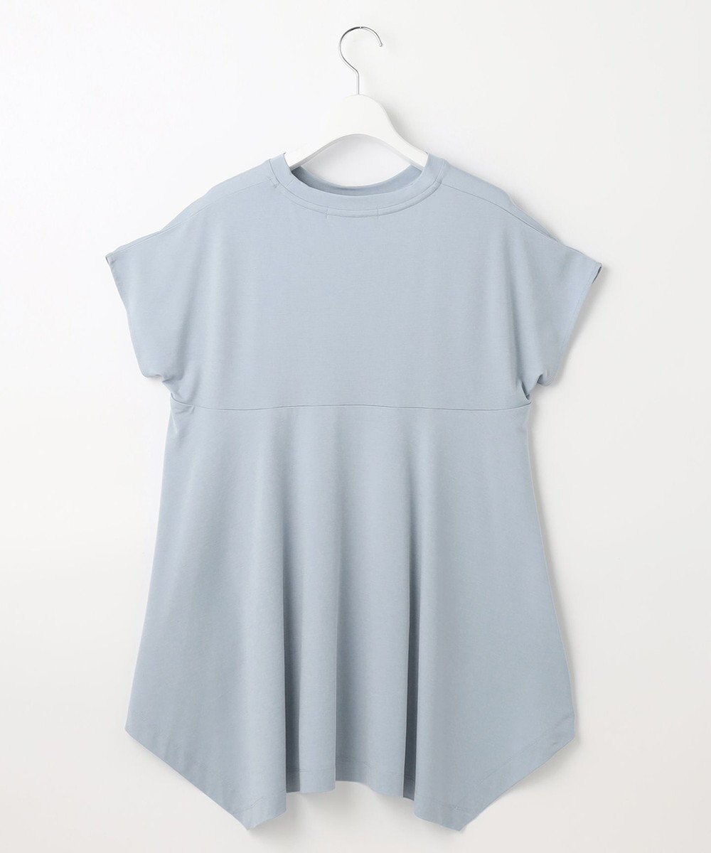 UNFILO 【新色追加！/接触冷感】マイビューティ バックフレアTシャツ 