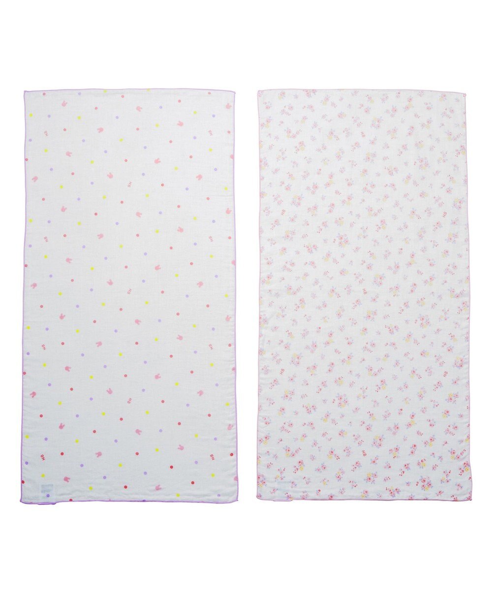 MIKI HOUSE HOT BISCUITS 出産準備セット 通年用(総柄) 