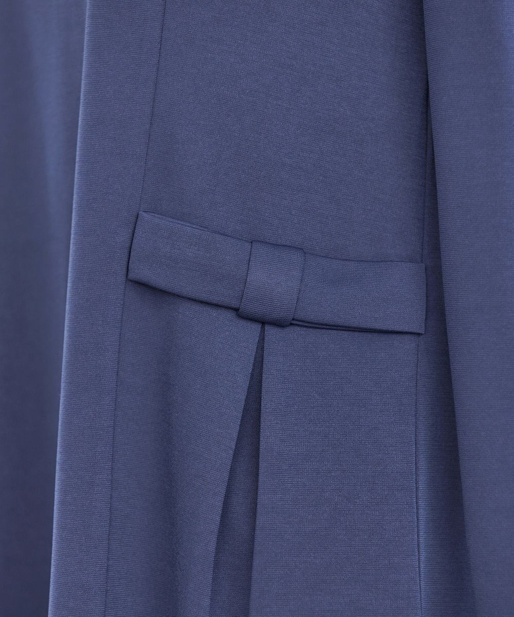 Tiaclasse L 【洗える】サイドリボンポンチチュニック 