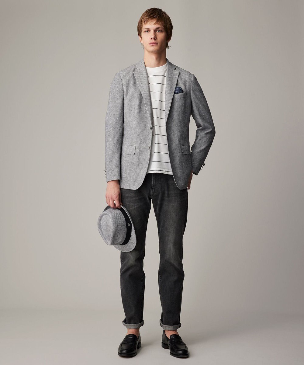 JOSEPH ABBOUD 【サスティナブル/岡山産デニム】オゾンハイパワーデニム パンツ 