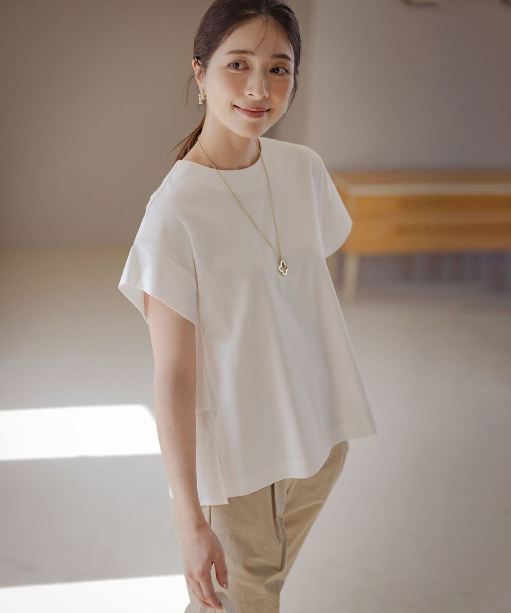 組曲 バックフリル カットソー 