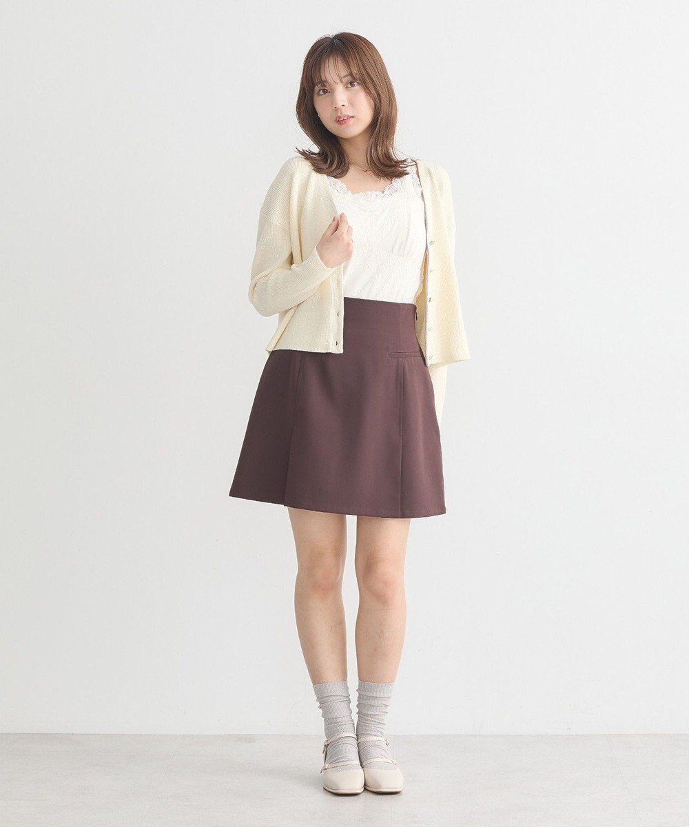 earth music&ecology コンパクトカーディガン 