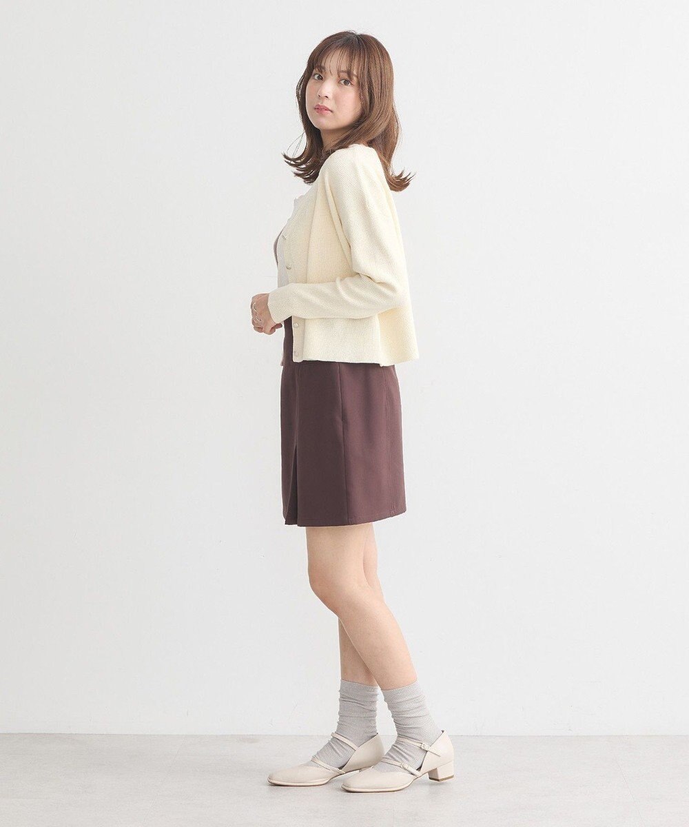 earth music&ecology コンパクトカーディガン 