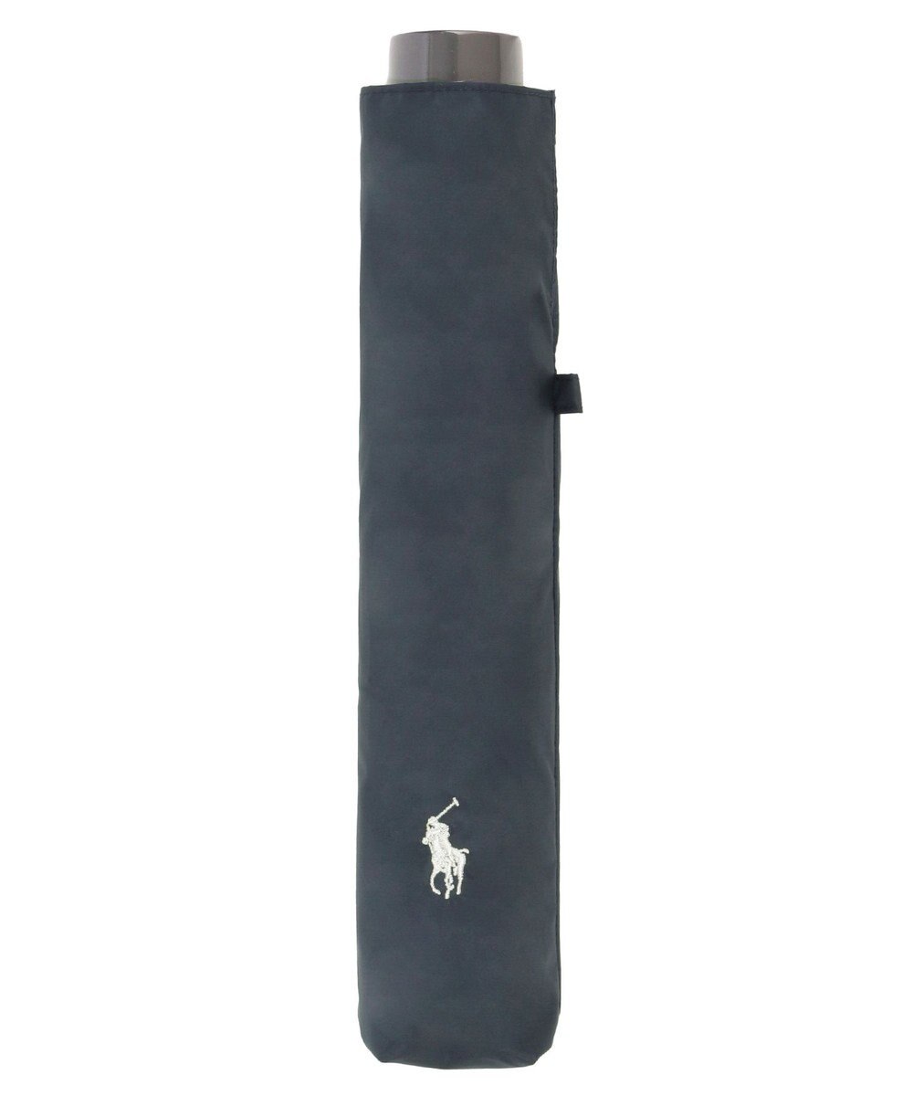 MOONBAT 【軽量/大きめ】POLO RALPH LAUREN 遮光 晴雨兼用 折りたたみ日傘 ワンポイント ポロポニー 60cm 
