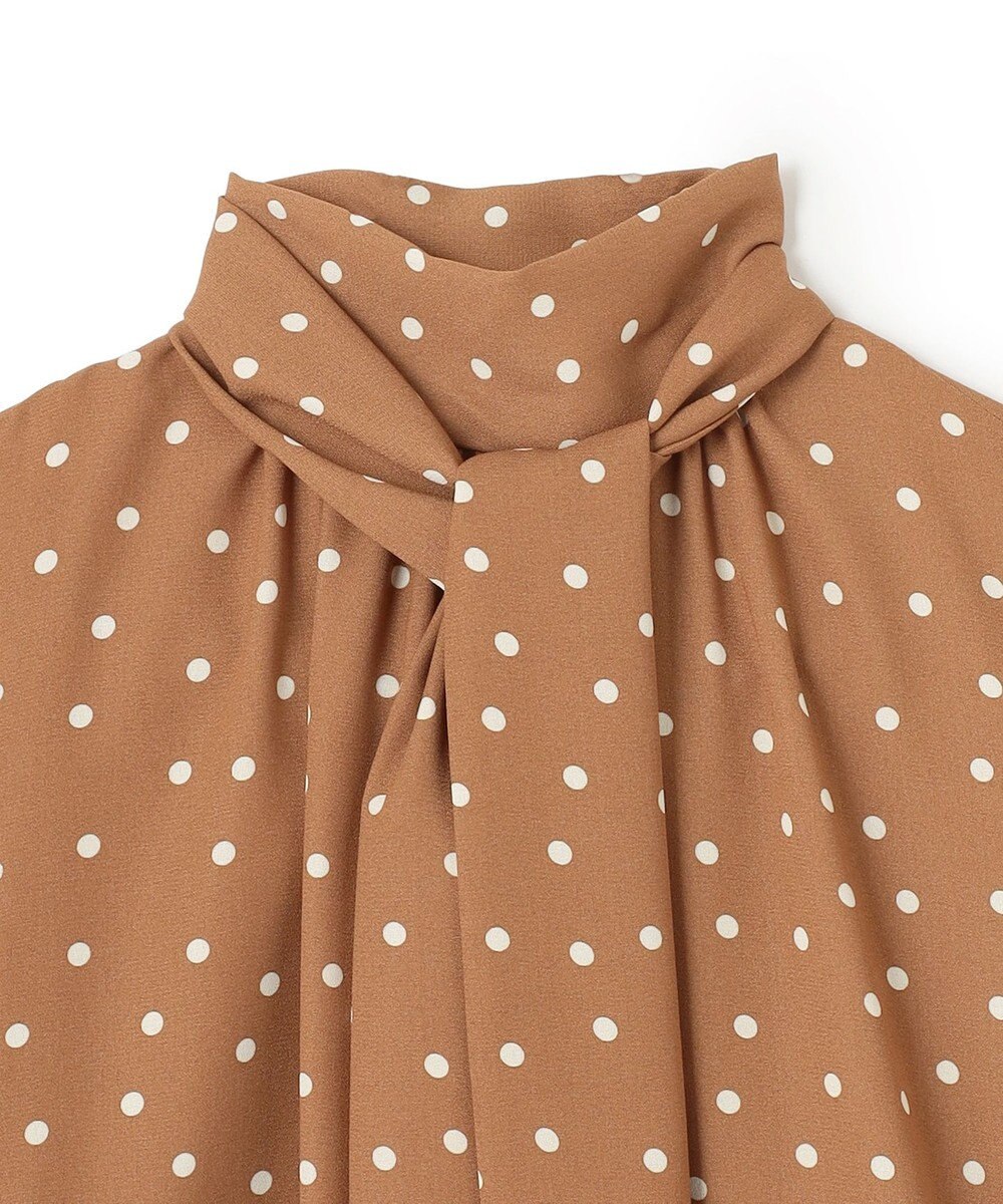 BEIGE， VIGNON / ドットブラウス 