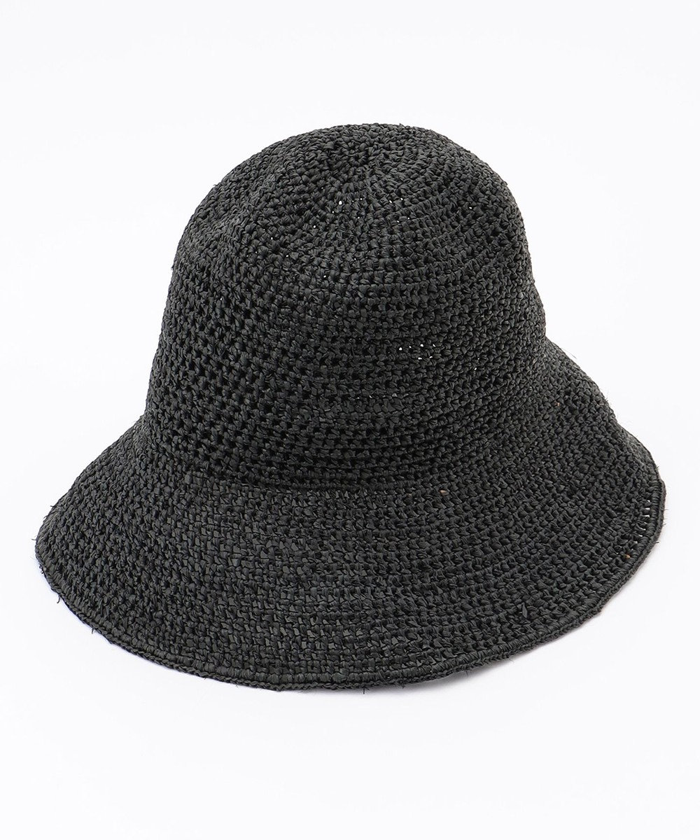 ONWARD CROSSET STORE 【ODDS】COLORFUL CAPERIN HAT BLACK