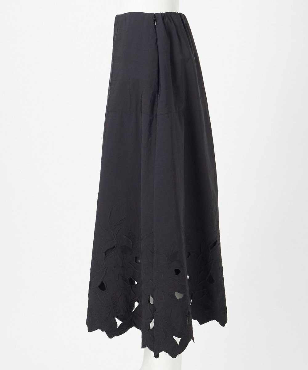 23区 【R(アール)】クラフトカットレース フレアスカート 