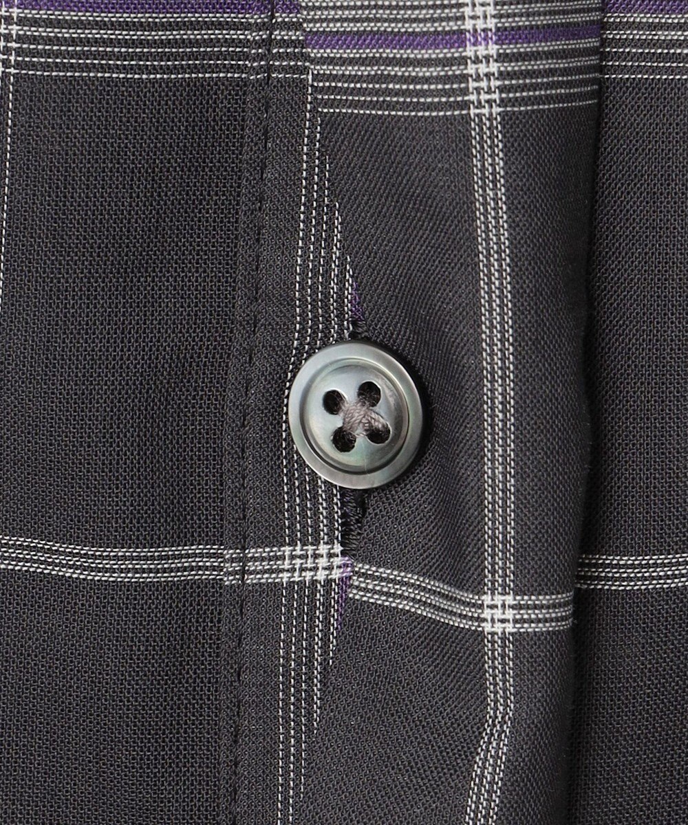 J.PRESS LADIES 【WEB限定カラーあり・洗える】SOFT SHEER チェック ロング シャツ 