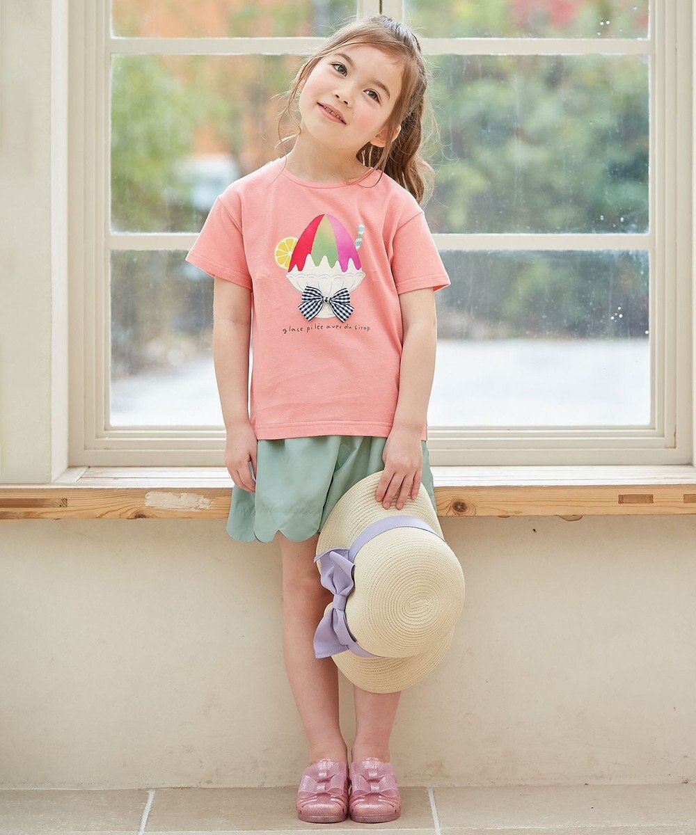 ANY KIDS 水陸両用 柄が浮き出る ショートパンツ 