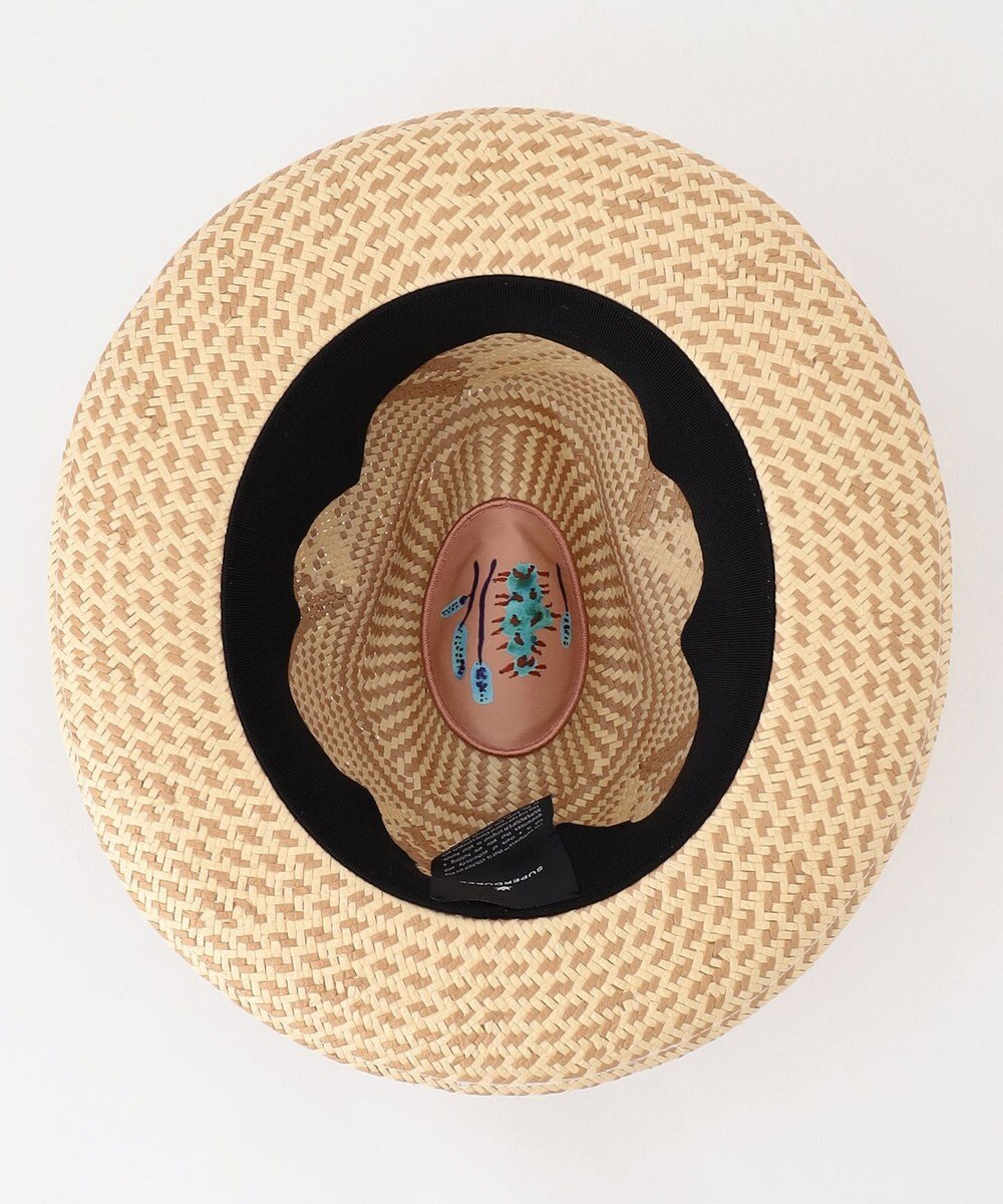 JOSEPH ABBOUD 【SUPERDUPER・イタリア製・ハンドクラフト】OPEN PAPER STRAW ハット 
