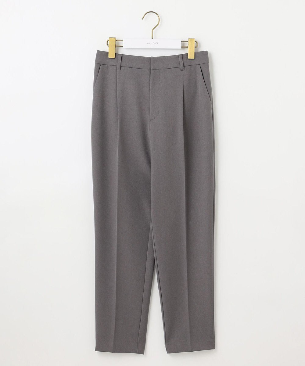 ANY SIS L 【セットアップ対応】ビューティーツイルストレッチ テーパードパンツ 