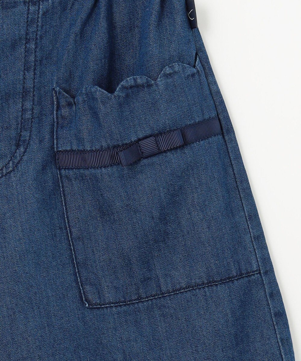 組曲 KIDS 【110-140㎝】デニム ショートパンツ 