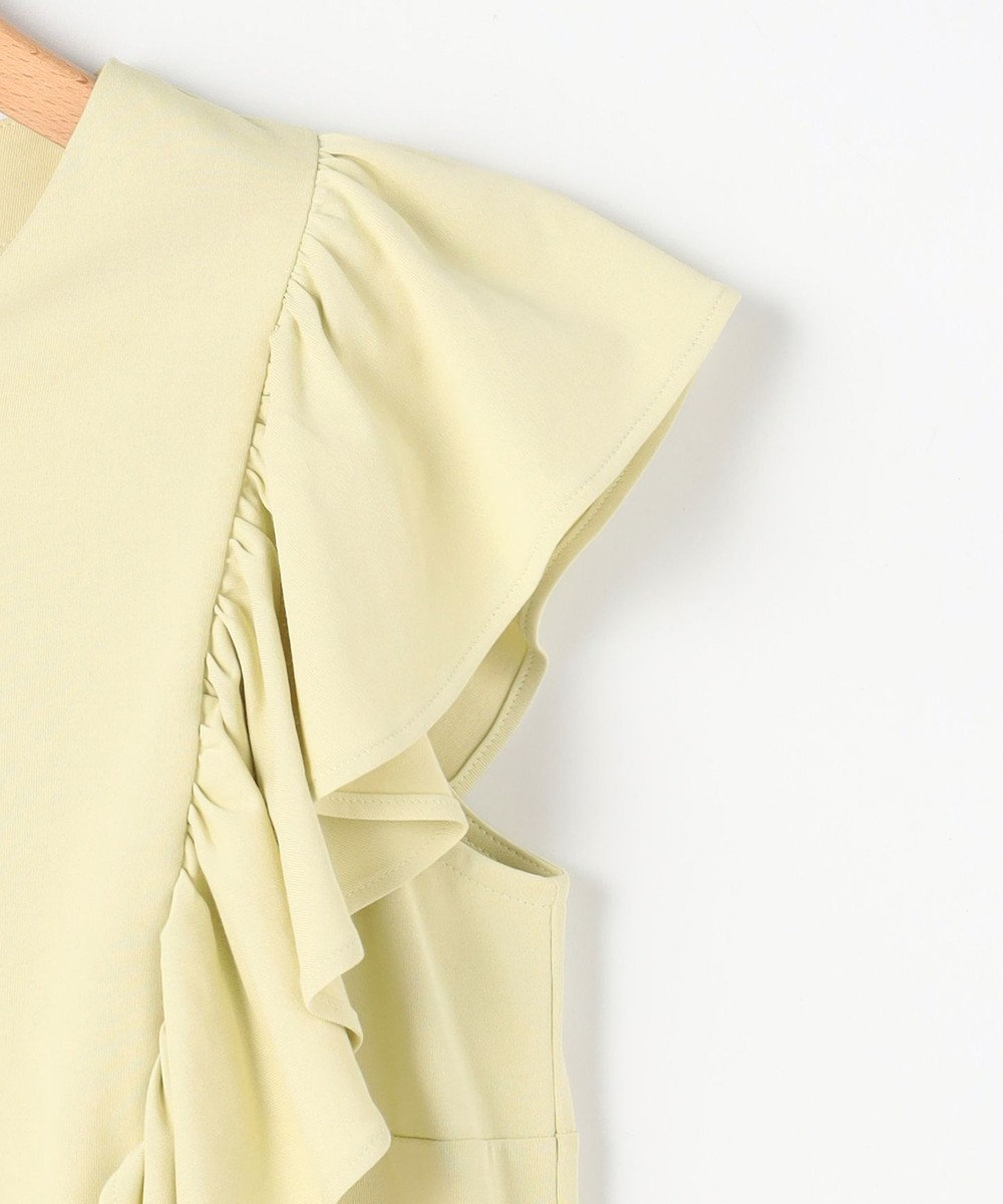 組曲 【先行予約】スウェットファンクションジャージー フリル袖カットソー 