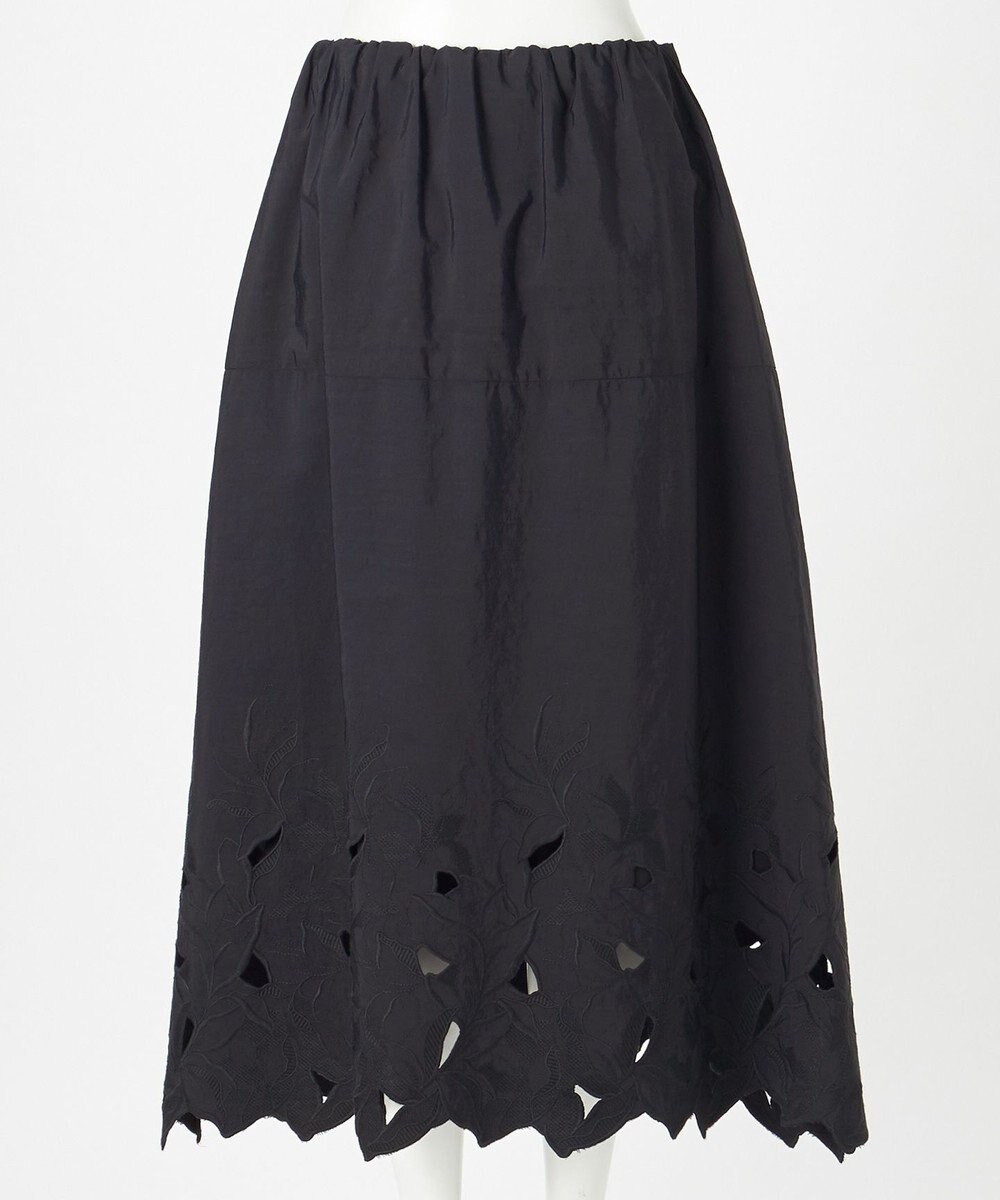 23区 【R(アール)】クラフトカットレース フレアスカート 
