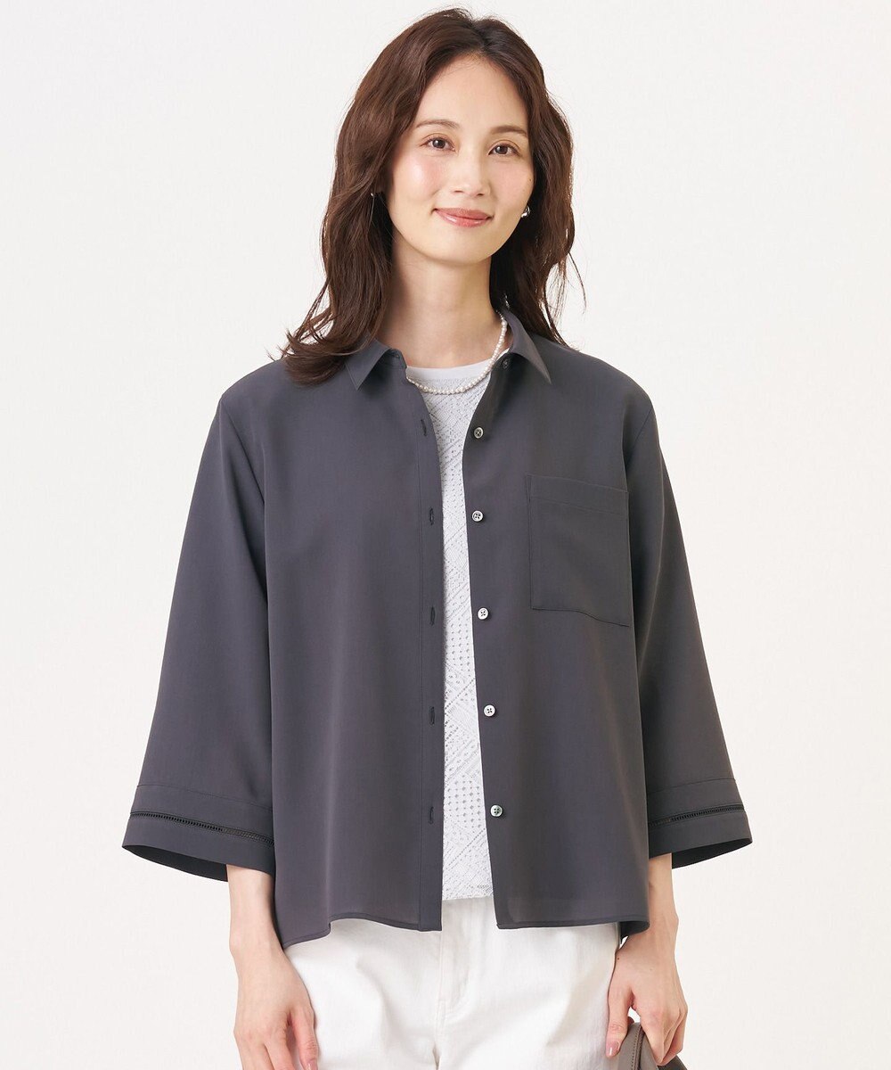 J.PRESS LADIES トロピカルボイル シャツ ブラウス 