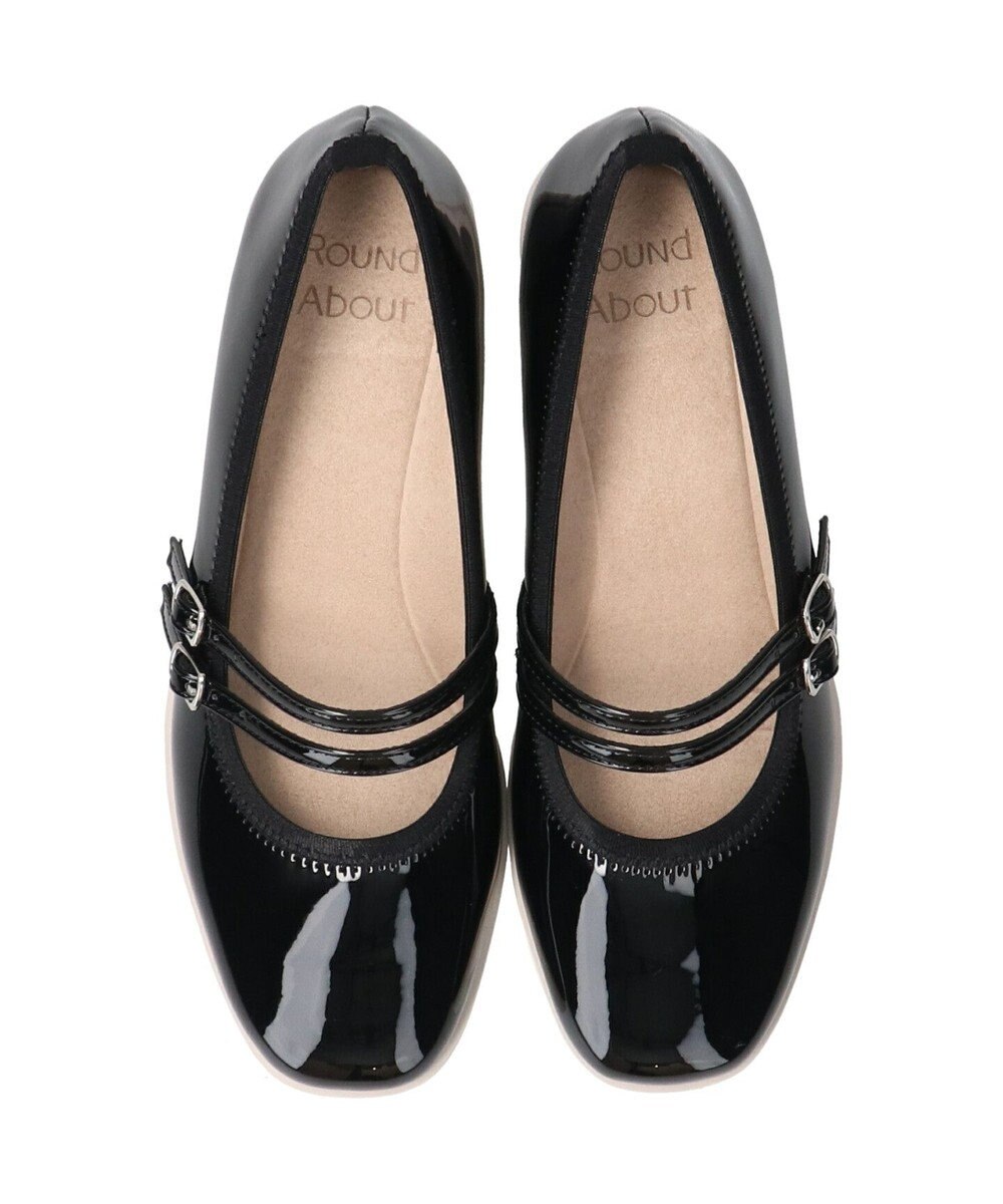 Bridget Birkin 【Round About】厚底ダブルストラップパンプス 