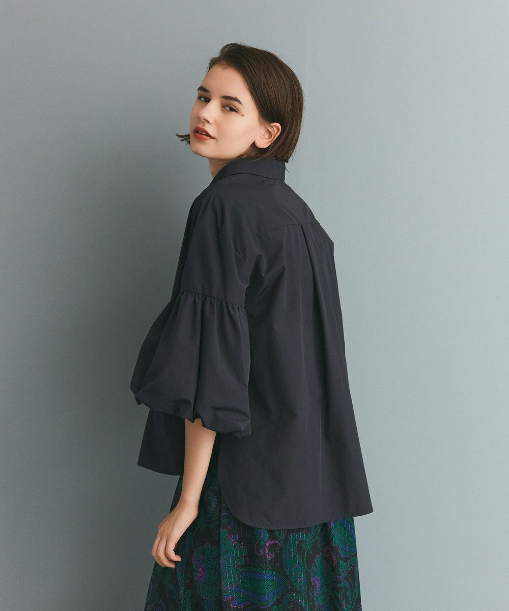 GRACE CONTINENTAL バルーンスリーブシャツ 