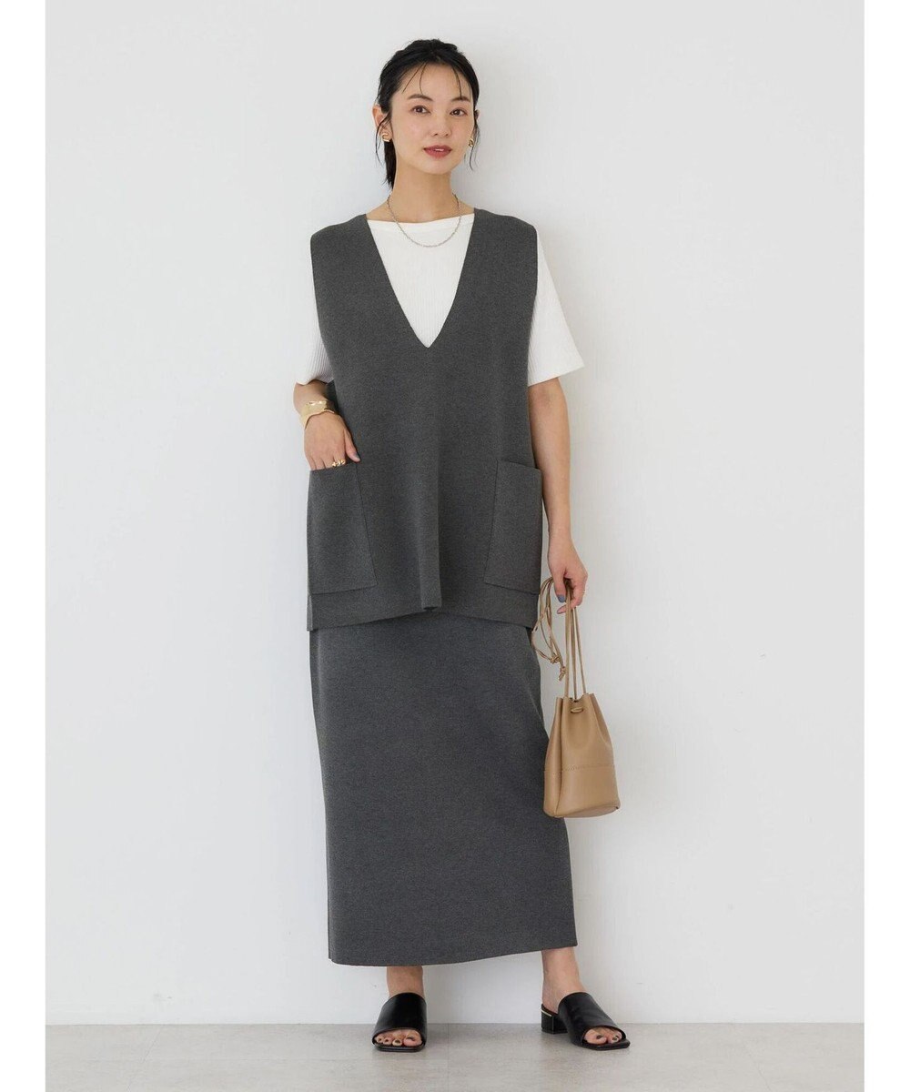 AMERICAN HOLIC ミラノリブニットタイトスカート 