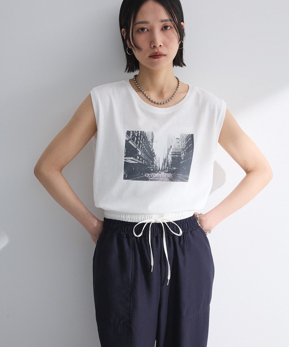 Green Parks ノースリーブフォトプルオーバー 