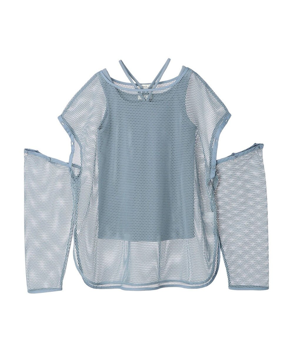 earth music&ecology ＳＥＴ２点メッシュプルオーバー＋タンクトップ 