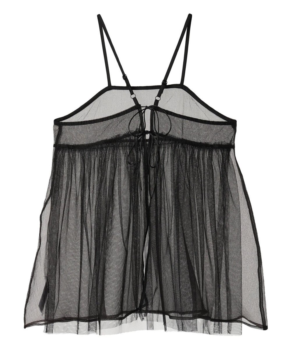 Green Parks リバーシブルチュールビスチェ 