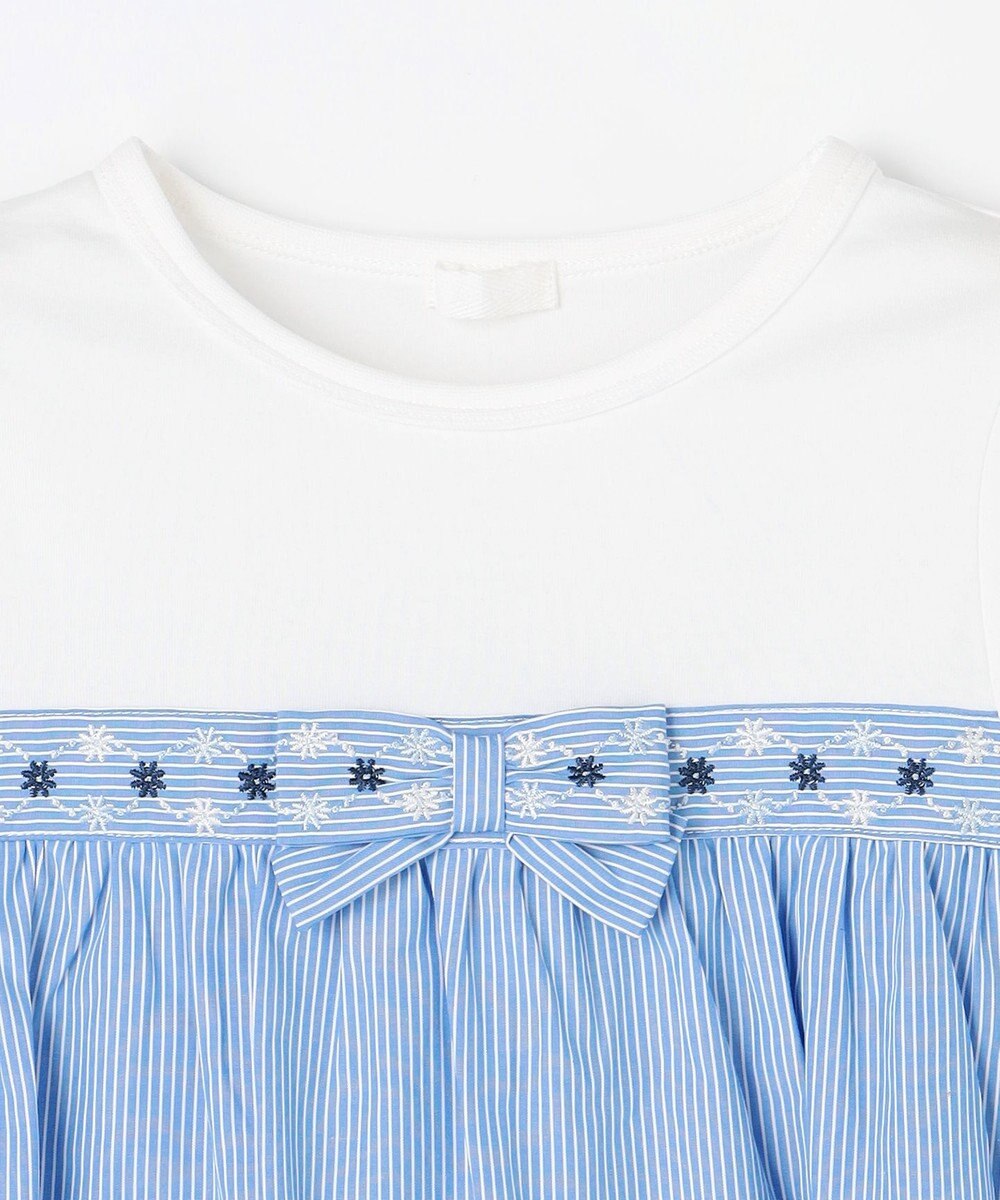 組曲 KIDS  【80-100㎝】 フラワーリボンチュニック 