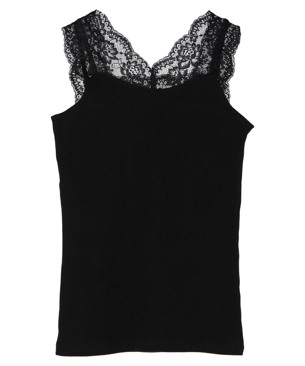 Green Parks レースタンクトップ 