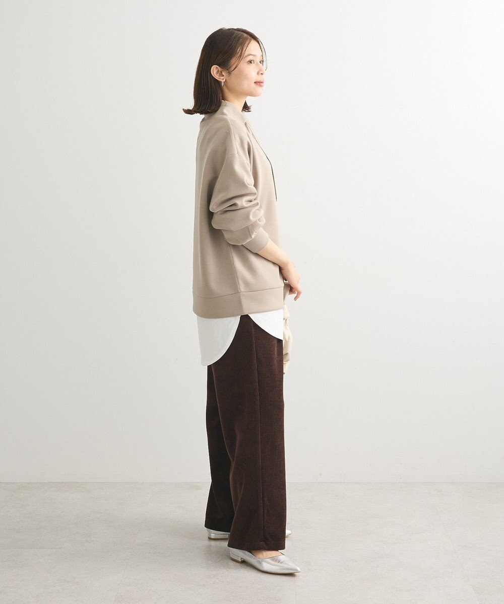 Green Parks ダンボール抜け襟プルオーバー 