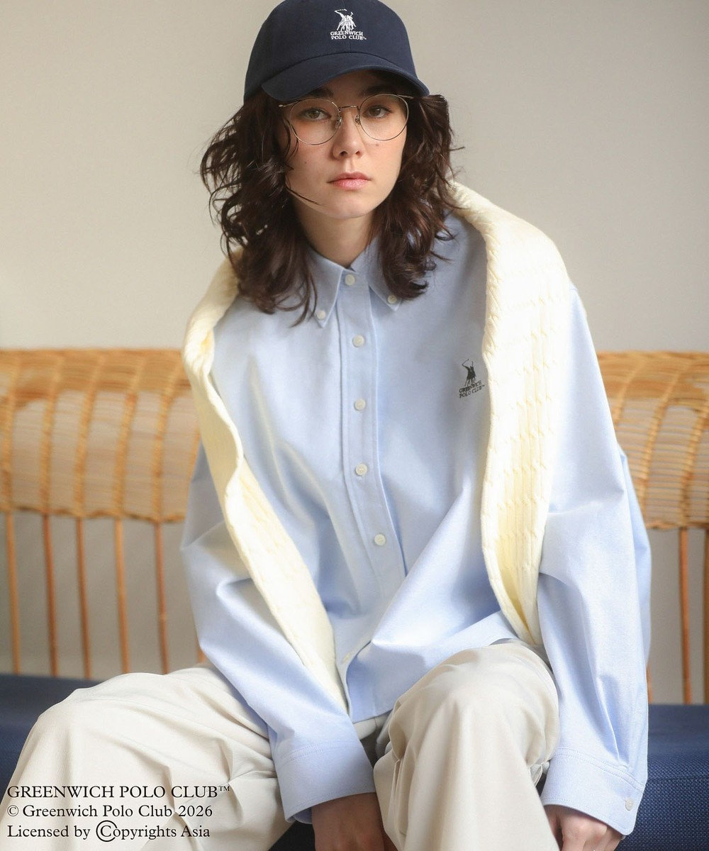 Green Parks GREENWICH POLO CLUB(TM)クロップドシャツ 