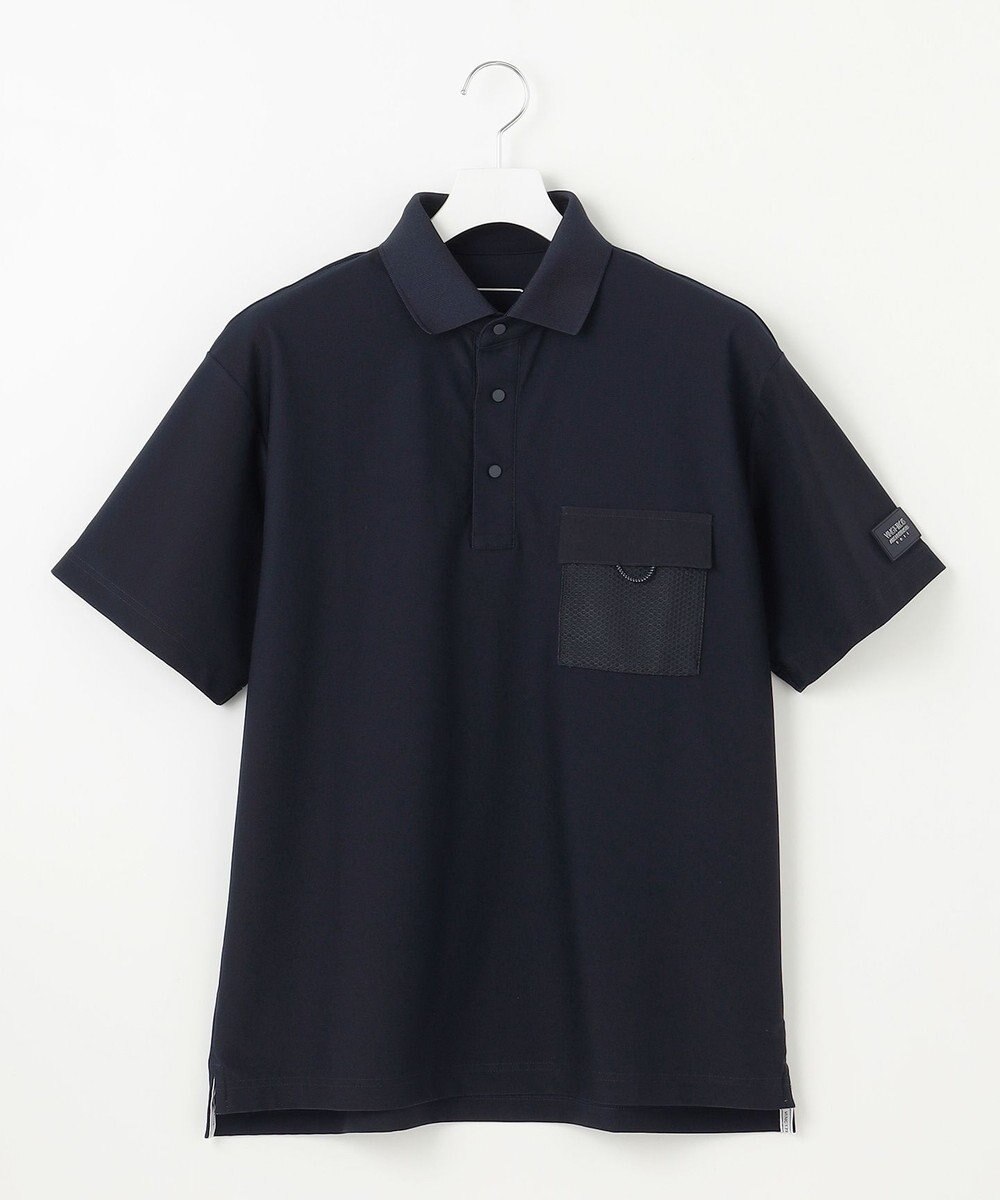 23区GOLF 【MEN】機能に優れた新素材「AIR TOOL」ポケットポロシャツ 